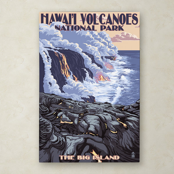 Trademark Art Lantern Press National Park 12 On Canvas by Lantern Press